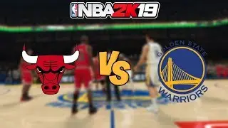 NBA 2K19 - '97-'98 Chicago Bulls vs. Golden State Warriors - Full Gameplay