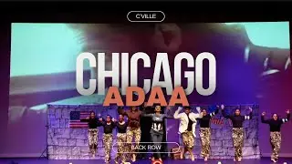 CHICAGO ADAA | BACK ROW | CHAK DE C'VILLE 2025 | @mistry.media