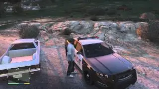 GTA 5 Trash Talking Cops