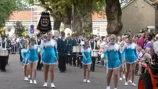 Harmonie Zoelen tijdens Fruitcorso 10-09-2011