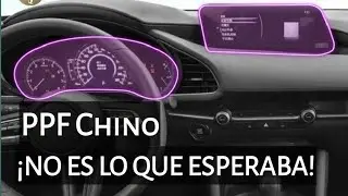 Puse #PPF chino al interior de un #Mazda 3 y esta fue mi experiencia ¡NO FUE LO QUE ESPERABA!