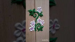easy and uniq flowers rangoli design #youtubeshort #shivjayanti #shorts #rangoli #rangoloart96 #cute