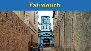 Falmouth, the capital of Trewlany Parish in Jamaica.
