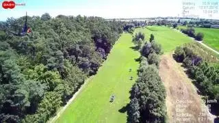 Q500 4k mit Dashware Telemetrie - Flug &uuml;ber den Bruchwald