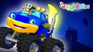 Learn Shapes with Monster Trucks | Nursery Rhymes - Go Super Trucks