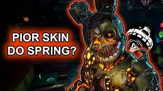 Analyzing and playing with the Blighted Springtrap Skin! - Dead By Daylight [Review and Gameplay]