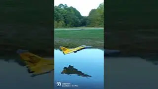 Watery High Alpha #rcplane #shorts #aviation