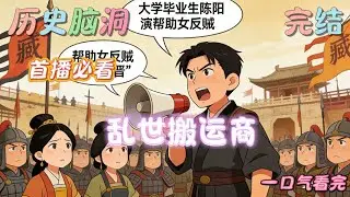 《乱世搬运商》历史#穿越#搞笑#大学毕业生陈阳偶然获得空间碎片，发现可以往返于现代和另一个古代乱世。 其中碎片告诉陈阳，只要逆乱朝廷就能获得战力奖励。 于是陈阳果断和反贼做起了生意。