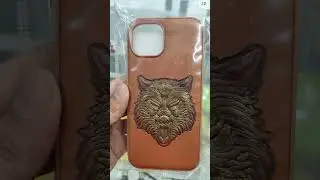Iphone Lion print silicon cover available at mobile zone