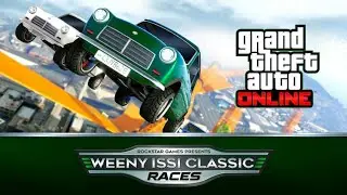 GTA: Online. &bull; Issi Classic race win. &bull; On Repeater track. &bull; 2 laps. &bull; Non contact. &bull; 🏁🥇