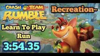 [Recreation] Crash Team Rumble - Learn To Play Speedrun (3:54.35)