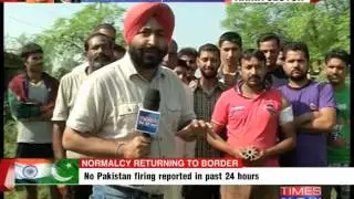 Cross border firing abates along LoC