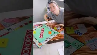 Time to destroy my cake😱 #cake #monopoly #ditl #shorts