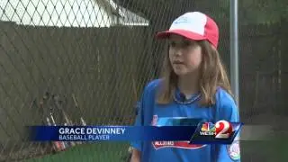 Girls baseball team wins all-boys tournament