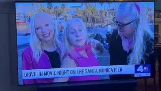 KNBC-TV, Ch. 4, &ldquo;Live - Drive-In Movie Night On The Santa Monica Pier!,&rdquo; Broadcast, Jan. 15. 2026.