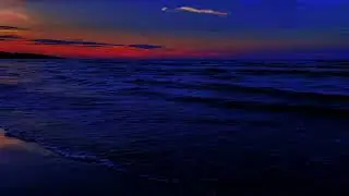 Relaxing Night Ocean Sounds for Deep, Uninterrupted Sleep