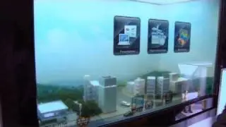Samsung's see-through LCD screen