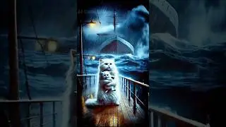 Cute Cat Rescue story// Cute  dolphine🐬help cat // #cute #animals #rescue  #animation