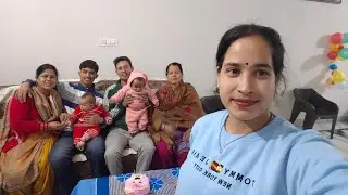 6 महीने की खुशियाँ | वेद और तृषा का छोटा सा सेलिब्रेशन❤️🧿