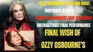 Ozzy Osbourne&rsquo;s Final Wish Revealed The Secret Sharon Kept Until the End #redditstory #revengestory