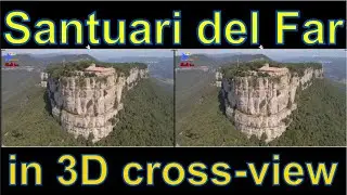 Santuari del Far, Catalonia, Spain in 3D video 