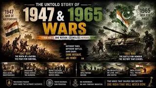 India&ndash;Pakistan Wars That Changed India Forever | 1947 - 1965 (When India Learned War Strategy).