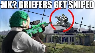 Sniping The LAGGIEST Oppressor Mk2 GRIEFERS Ever