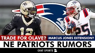 Patriots Rumors: Marcus Jones Contract Extension? Chris Olave To The Patriots? | Q&A