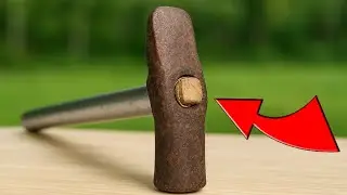 How to Easily Restore an Old Hammer Handle 😱 | Fixperiment King Lab