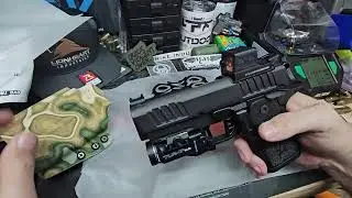 staccato cs qvo tactical owb and iwb holster benchtop unboxing