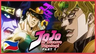 JOTARO vs. DIO FIGHT SCENE, PART 1 (Filipino Fan-Dubbed )