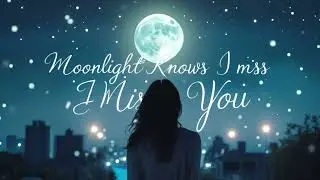 Moonlight Knows I Miss You&ndash;A Deeply Romantic Sad Song (Official Lyric Video)#lovesong#relaxingmusic