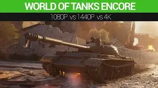 World of Tanks Encore: 1080P vs 1440P vs 4K Performance Test | i7 8700K | 1080 Ti | Ultra Settings
