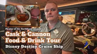 Cask & Cannon Pirate Bar Interviews on the Disney Destiny