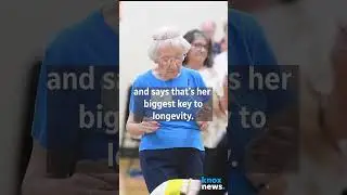 This Knoxville woman just turned 100 and she's beating your workout #shorts