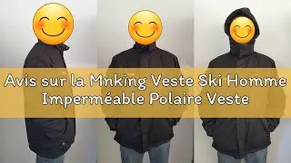 Avis sur la Mnking Veste Ski Homme Imperm&eacute;able Polaire Veste Softshell Montagne Snowboard Hiver Chau