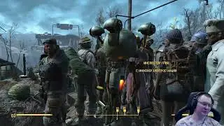 Fallout 4 - Sim Settlements 2 ● День 409 - Разговоры с новичками в Грейгардене ● Выживание