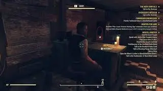 Fallout 76 Wastelanders Mort dialogue and holotapes