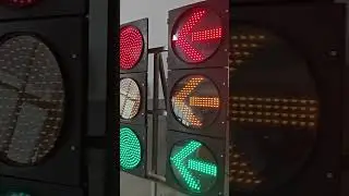 400mm LED traffic light#ledlights #leddisplay #manufacturing #road signal light