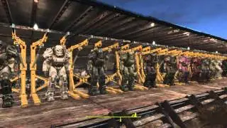 Fallout 4 Power Armor collection display