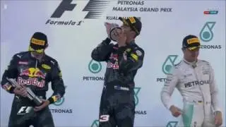 Daniel Ricciardo'nun ayakkabısından şampanya içtiği tüm yarışlar