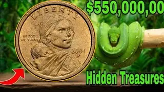 Super Rare 2001 Sacagawea One Dollar Coins worth huge money that could make you A Millionaire #coin