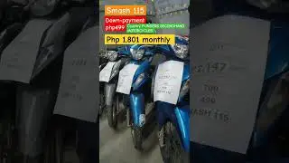 smash 115 php1,801 monthly php499 Down-payment Repo. #trendingshorts #trending