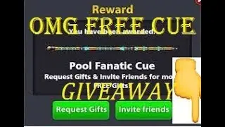 8 Ball Pool Giveaway No.12 | Pool Fanatic Cue | 8 Ball Pool Fanatic Cue Giveaway