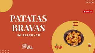 Patatas Bravas Airfryer | Knusprige spanische Tapas in unter 2 Minuten