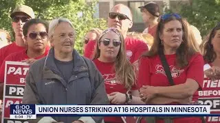 Minnesota nurses picket as thousands go on strike in state | FOX 9 KMSP