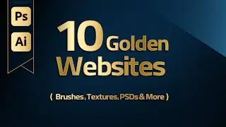 10 Golden Websites for FREE Photoshop Resources (Brushes, Textures, PSDs & More!) | speed art