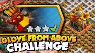 EASILY 3 STAR THE GIOVE FROM ABOVE CHALLENGE IN CLASH OF CLANS