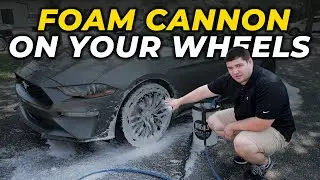 Why Should You Use a Foam Cannon on Your Wheels?