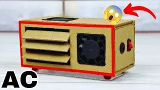 Cardboard se banaa hua mini AC# cartoon ke madad se #banaa #hua Hai